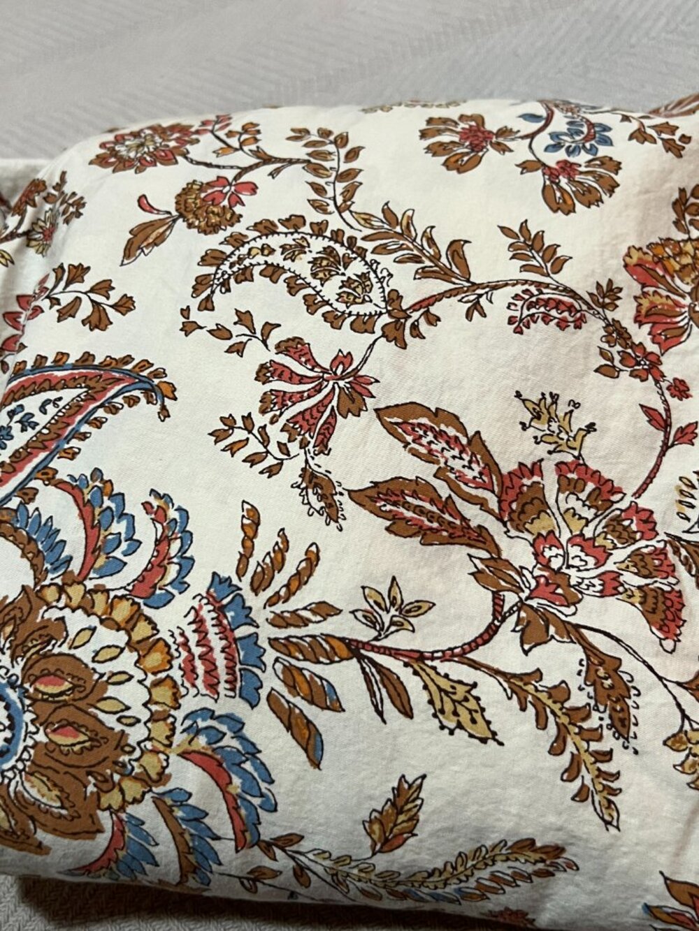 Old Navy Fall Colors Cream Floral Smocked Halter Tiered Maxi Dress Womens 2XL - Picture 6 of 6